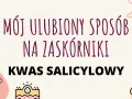 Mój ulubiony sposób na zaskórniki to kwas salicylowy. Grafika przedstawia nos pod lupą, skórę i origami królika.