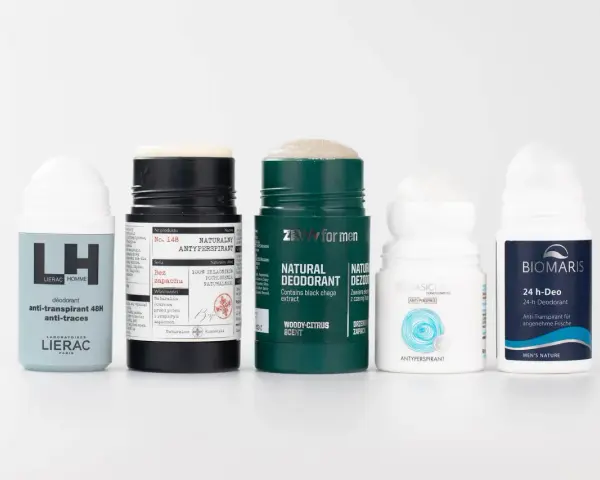 Różne rodzaje dezodorantów i antyperspirantów: Lierac, ZEW for men, Basiclab, Biowater. Wybierz swój idealny antyperspirant.