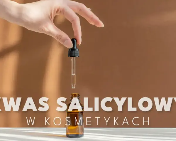 Dłoń trzyma pipetkę z serum. Czy kwas salicylowy jest szkodliwy w kosmetykach? Dowiedz się więcej.